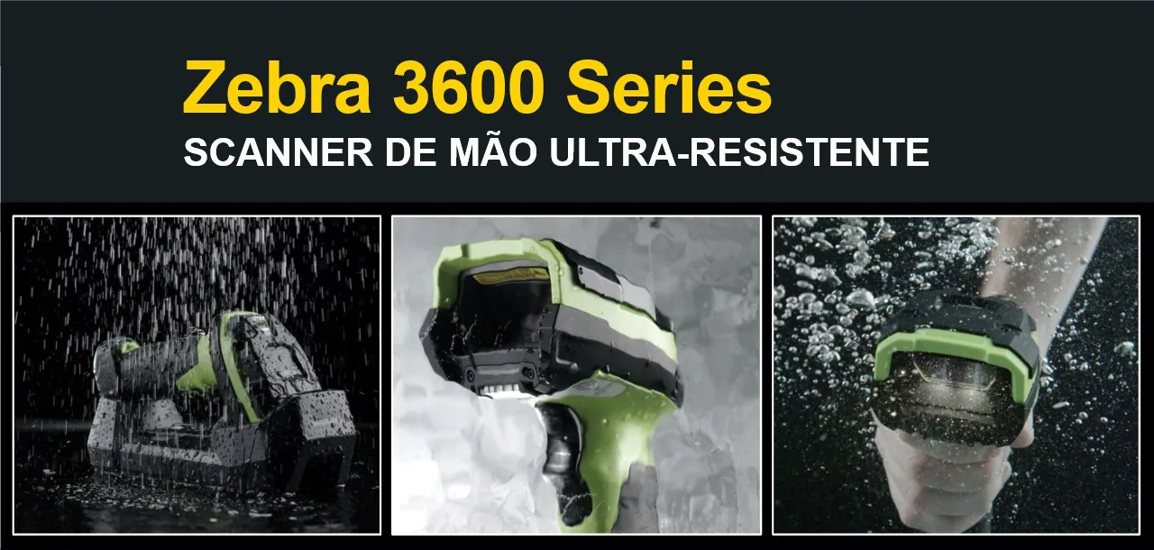 Scanners Zebra DS3608 e DS3678