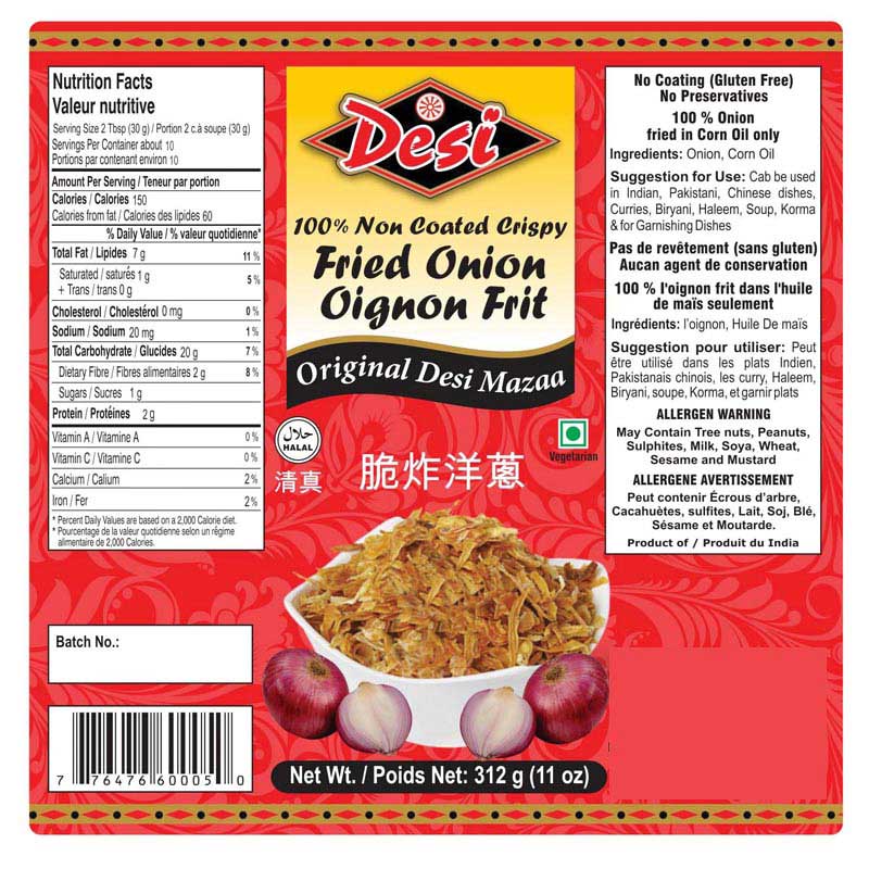 Bartender Software para Alimentos