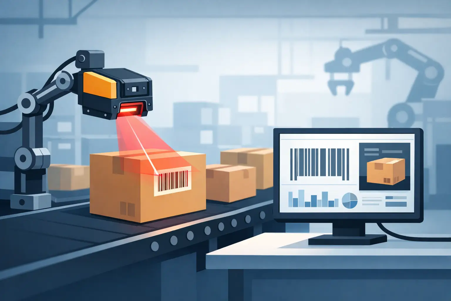 Leitor de código de barras industrial: como escolher