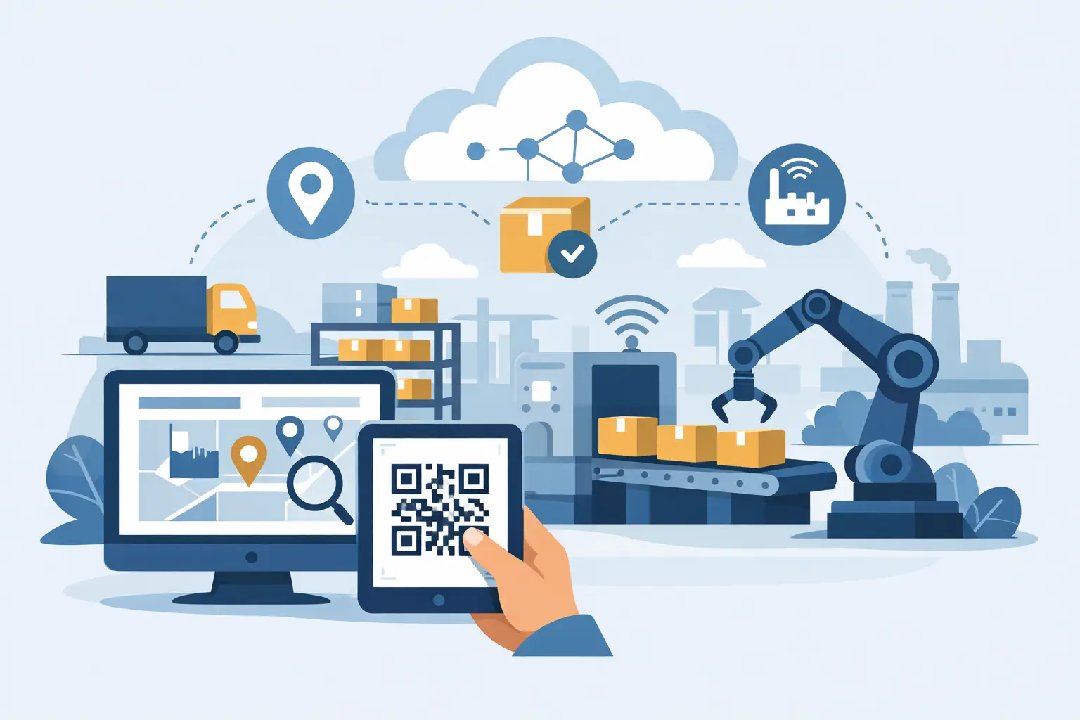 Sistema de rastreabilidade industrial na prática
