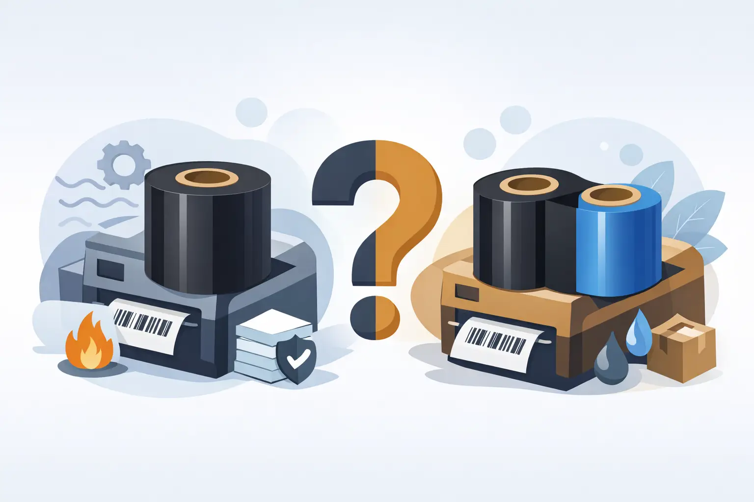 Ribbon cera ou misto: qual escolher?