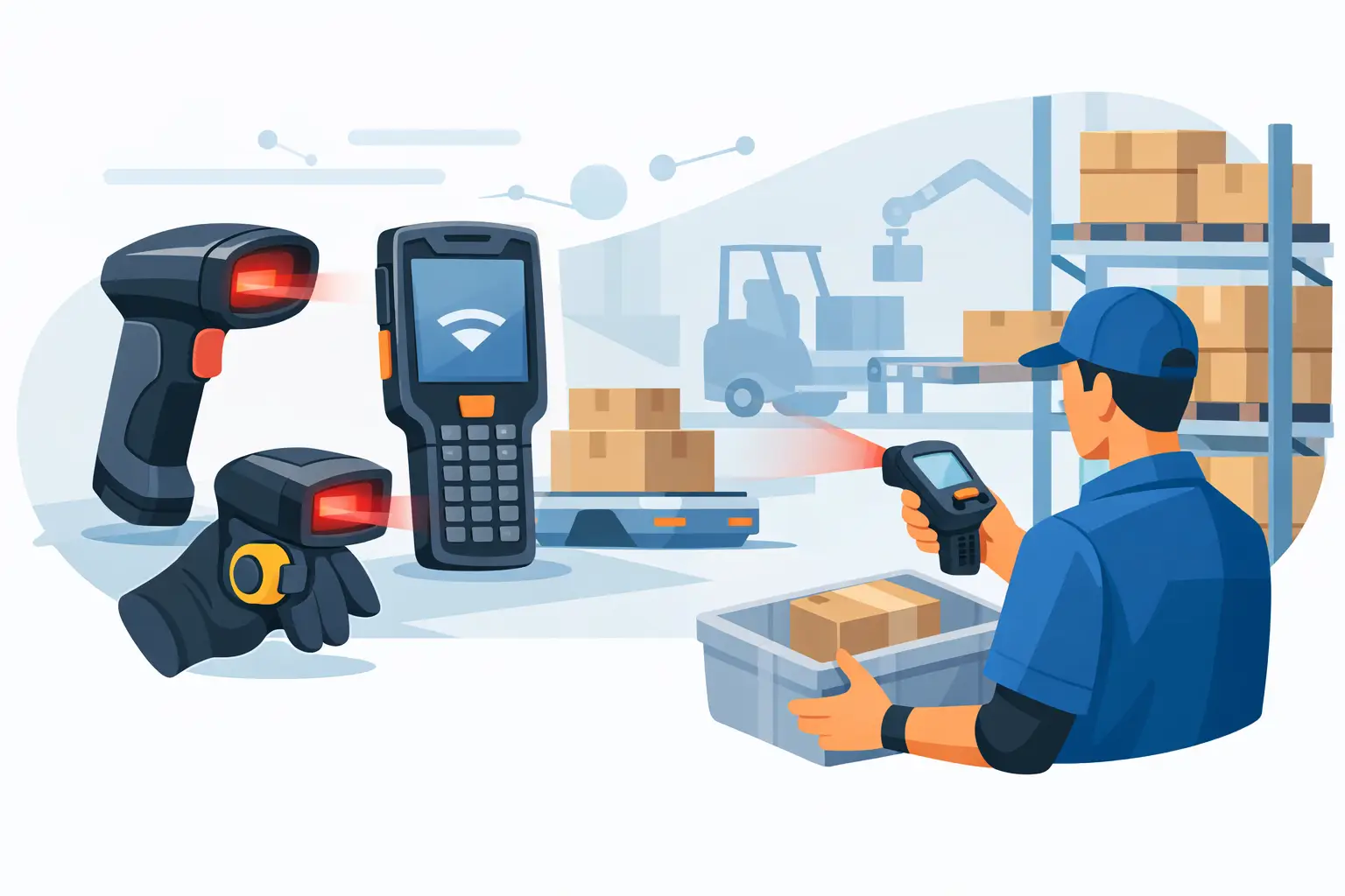 Melhores scanners para picking industrial Melhores scanners para picking industrial