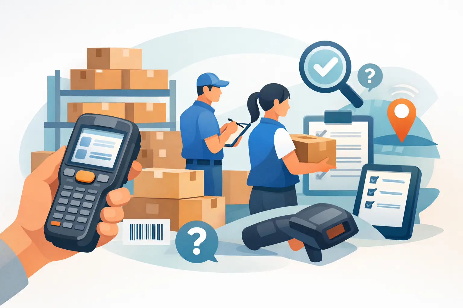 Coletor de dados para inventário: como escolher