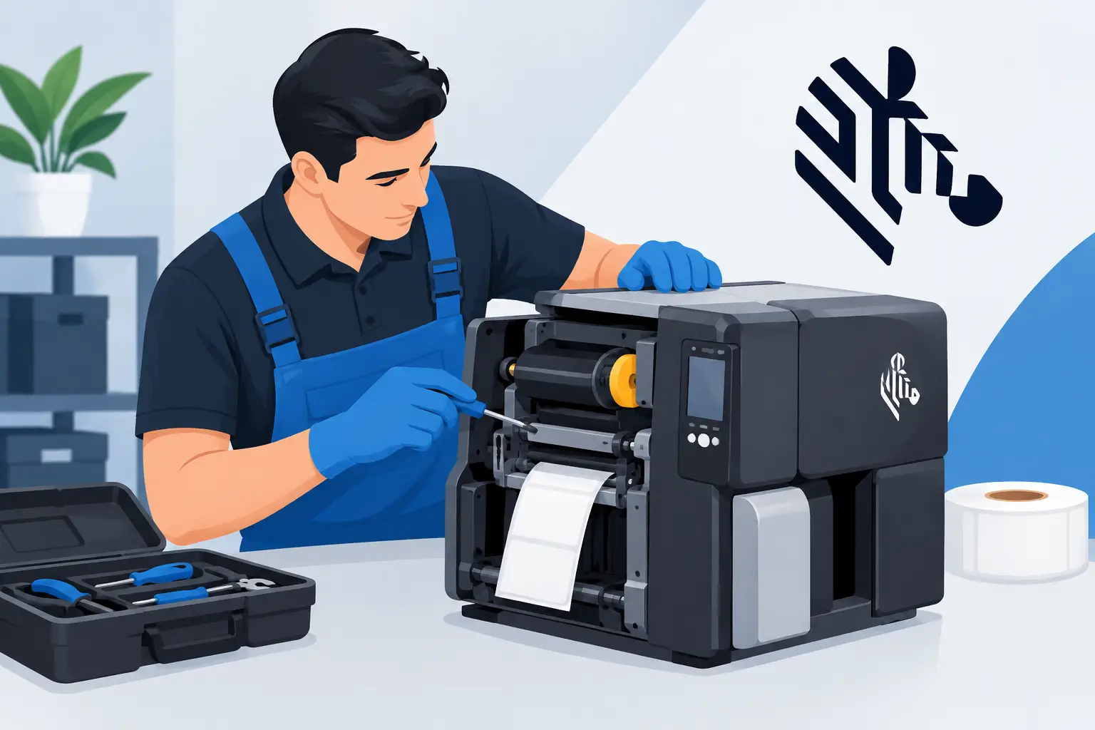 Assistência Técnica para Impressoras Zebra