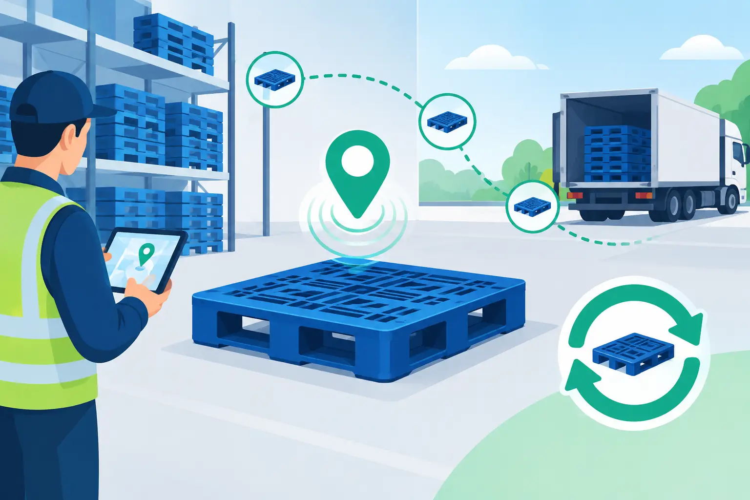 Case: rastreamento de pallets retornáveis