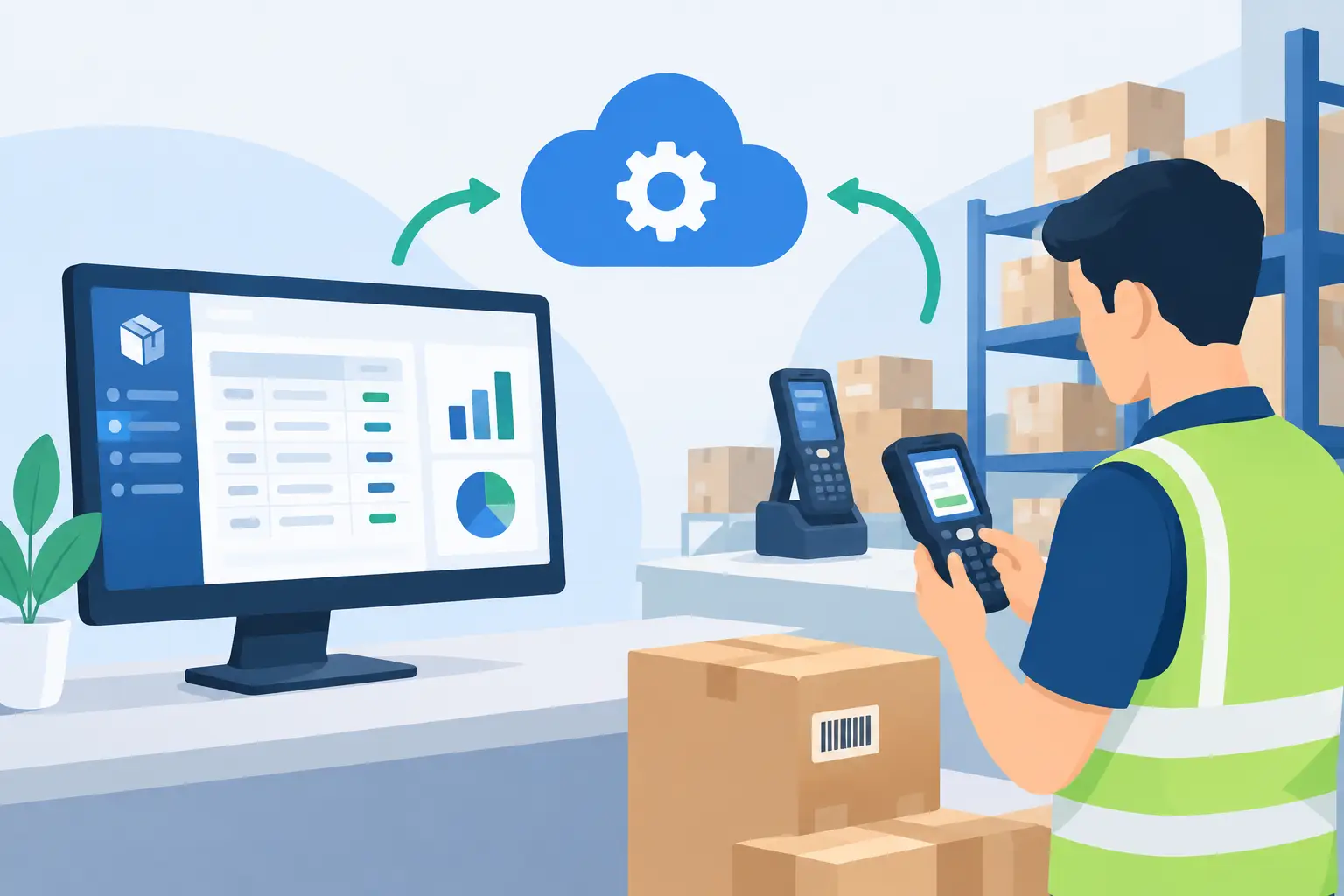 Exemplo de integração ERP com coletores na prática