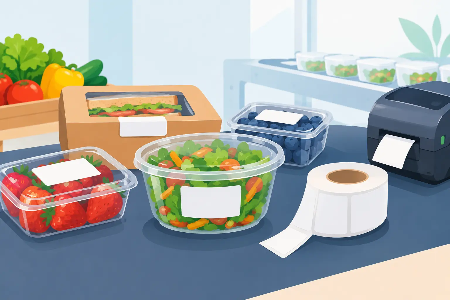 Case de etiquetas para alimentos em escala Case de etiquetas para alimentos em escala