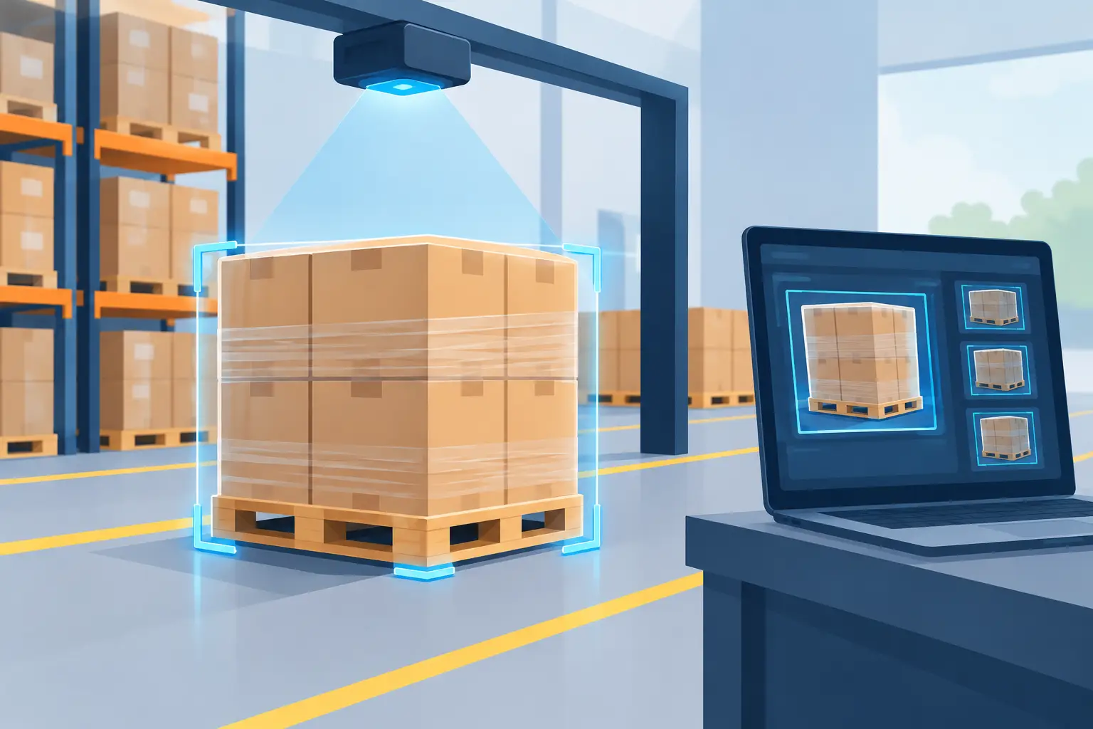 Como automatizar a identificação de pallets