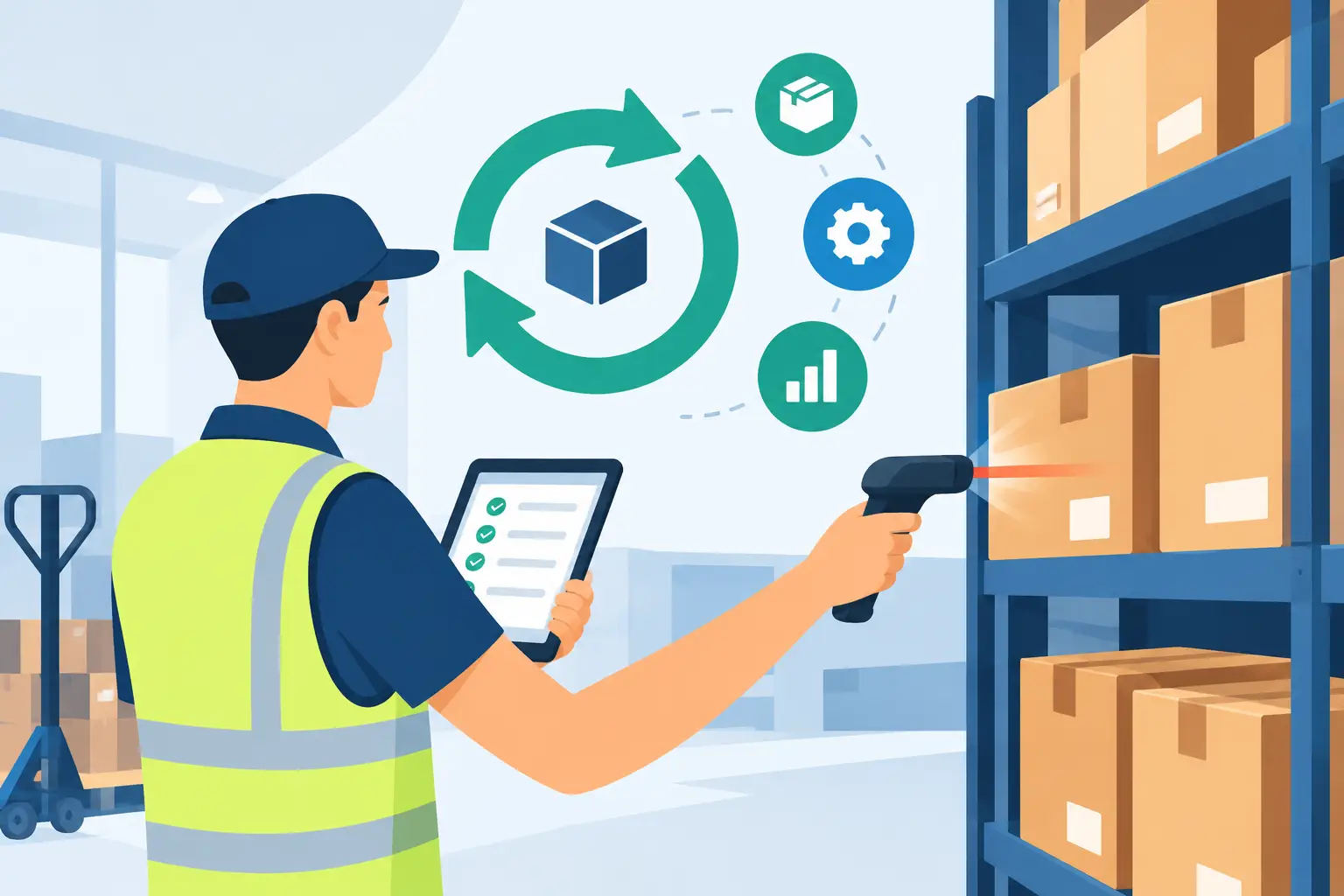 Melhores soluções para inventário rotativo