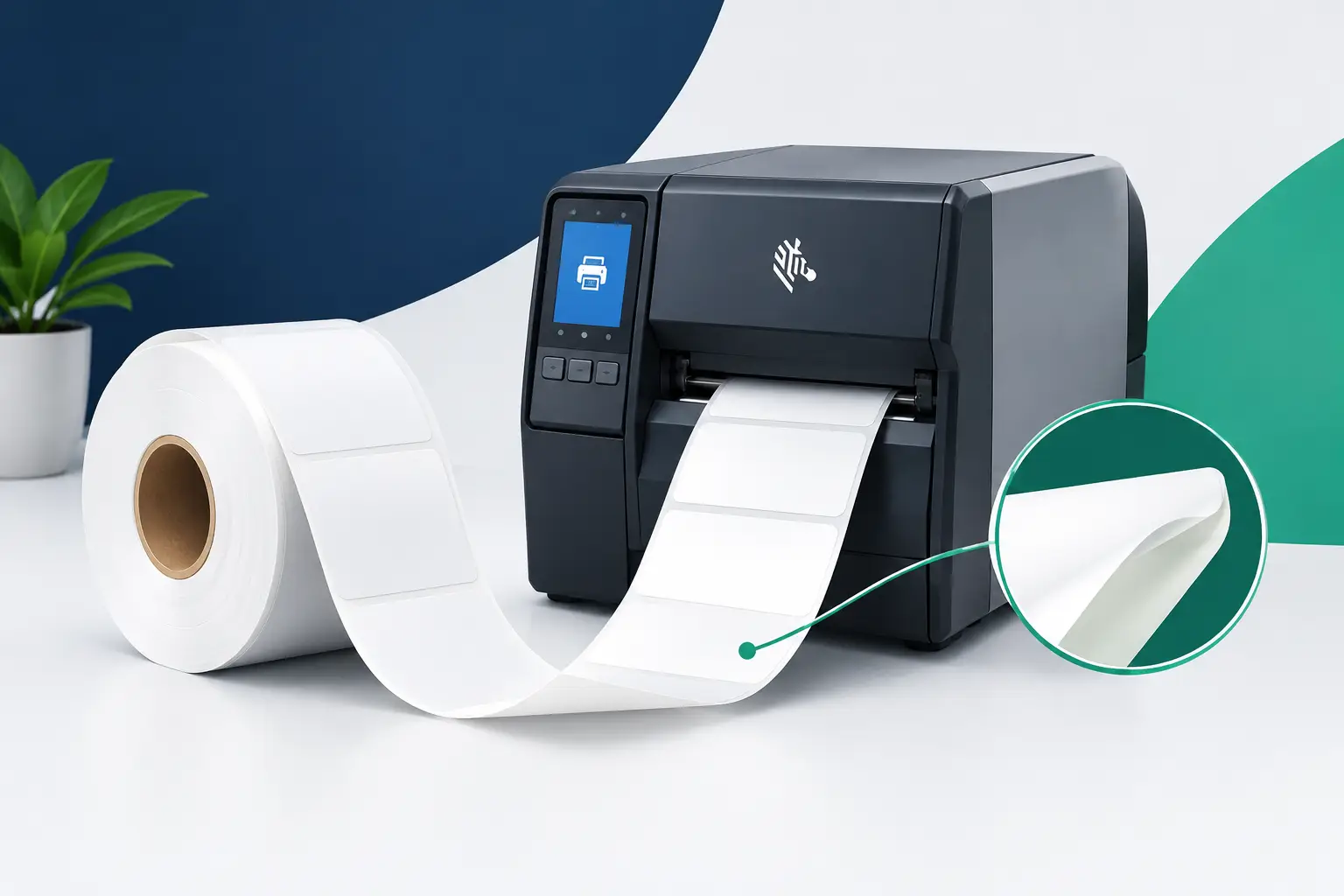 Zebra: solução de impressão sem liner ZeroLiner